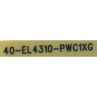 FUENTE PARA TV TCL / NUMERO DE PARTE 81-EL431C0-PL290AA / 40-EL4310-PWC1XG / G9140078PS0433 / PANEL LVF480ND2L SD9W00 V1 / MODELO 48FS4610